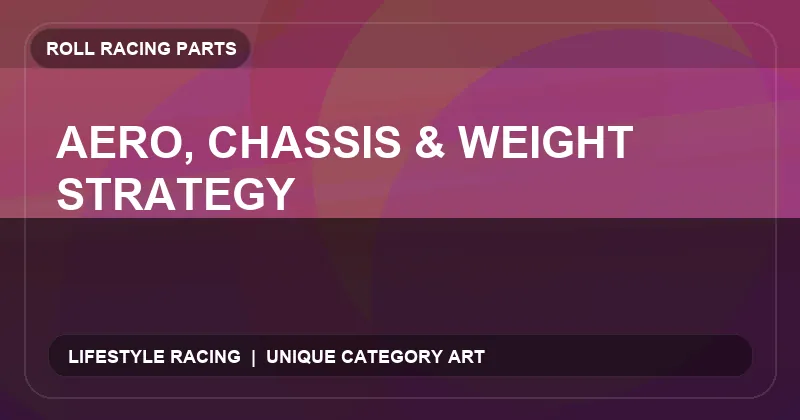 Aero, Chassis & Weight Strategy